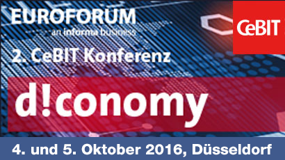 2. CeBIT Konferenz d!conomy in Düsseldorf