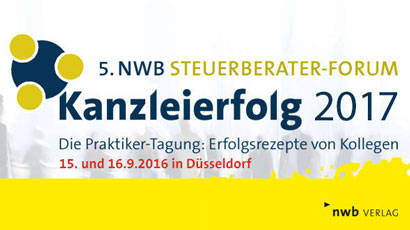 NWB Steuerberaterforum 2016