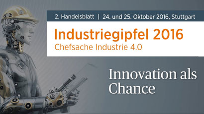 Bild der Handelsblattveranstaltung Industriegipfel 2016