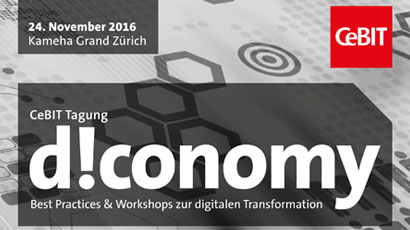 Hinweis zur d!conomy 2016 in Zürich