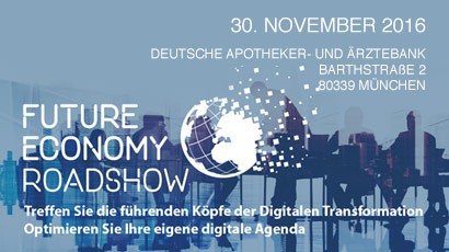 Offizielles Logo von Future Economy Roadshow in München 30.11.16 in München