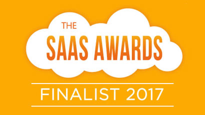 offizielles Logo SaaS Awards Finalist 2017