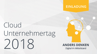 Offizielles Logo von Cloud Unternehmertag 2018