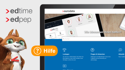 eurodata launcht Online-Hilfe für edtime und edpep